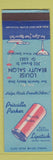 Matchbook Cover - Priscilla Parker Lipstick Louise Beauty Salon Denver?