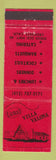 Matchbook Cover - Vera's Villa Valona Crockett CA