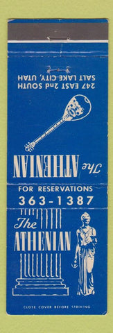 Matchbook Cover - The Athenian Salt Lake City UT