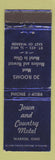 Matchbook Cover - Town and Country Motel Warren OH