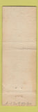 Matchbook Cover - Narragansett Inn RI WEAR low phone #