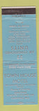 Matchbook Cover - Town House Motel Cassville MO