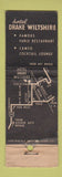 Matchbook Cover - Hotel Drake Wiltshire San Francisco CA WORN