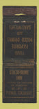 Matchbook Cover - Columbine Inn Pueblo Colorado WORN Texaco oil gas