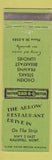Matchbook Cover - Arrow Restaurant Kalispell MT