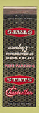 Matchbook Cover - Stats Charbroiler El Monte Beverly Hills Los Angeles CA