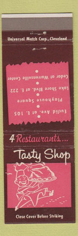 Matchbook Cover - Tasty Shop Cleveland OH