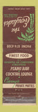 Matchbook Cover - The Everglades Perrysburg OH WEAR