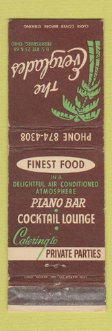 Matchbook Cover - The Everglades Perrysburg OH WEAR