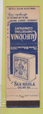 Matchbook Cover - California Importing San Nicola Salad Oil Los Angeles CA