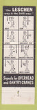 Matchbook Cover - Leschen Wire Rope San Bernardino CA