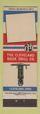 Matchbook Cover - The Cleveland Rock Drill OH