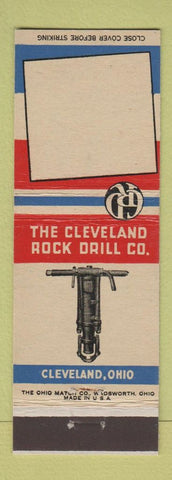 Matchbook Cover - The Cleveland Rock Drill OH