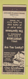 Matchbook Cover - The Sportsman Newark NJ Sporting Goods Tackle