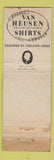 Matchbook Cover - Van Heusen Men's Clothes HJ Goldbloom WEAR