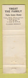 Matchbook Cover - Barney's Hickory Pit Chico Concord CA WEAR