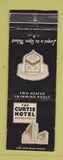 Matchbook Cover - Curtis Hotel Minneapolis MN WEAR