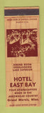 Matchbook Cover - Hotel East Bay Grand Marais MN