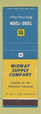 Matchbook Cover - Tube Turn Welding Fittings Sterling Saginaw Mount Pleasant MI