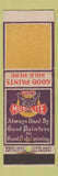 Matchbook Cover - Fox's Mur Lite Paints Feature