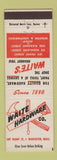 Matchbook Cover - Waite Hardware Worcester MA