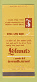 Matchbook Cover - Leland's Restaurant Brownsville VT 30 Strike