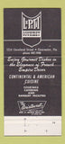 Matchbook Cover - Pe Petit Gourmet Restaurant Clearwater FL 30 Strike