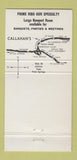 Matchbook Cover - Callahan's Restaurant Yucca Valley CA 30 Strike