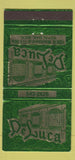 Matchbook Cover - Del Luca Royal Oak MI 30 Strike