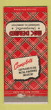 Matchbook Cover - Mac Dermid Inc Waterbury CT Metal Finishing WEAR 30 Strike