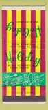 Matchbook Cover - Holiday Drive In Restaurants Denver Colorado 30 Strike
