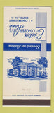 Matchbook Cover - Exeter COOP Bank NH 30 Strike