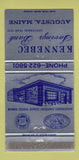 Matchbook Cover - Kennebec Savings Bank Augusta ME 30 Strike
