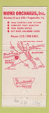 Matchbook Cover - Mohrs Fruit apple orchards Fogelsville PA 30 Strike
