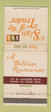 Matchbook Cover - Sing of the Trader Chicago IL Deaf? Restaurant WEAR 30 Strike