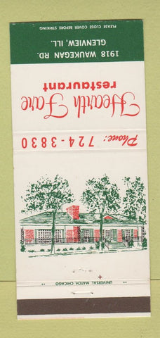 Matchbook Cover - Hearth Fare Restaurant Glenview IL 30 Strike