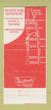 Matchbook Cover - Hearth Fare Restaurant Glenview IL 30 Strike