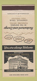Matchbook Cover - Vendome Hotel Leadville Colorado 30 Strike