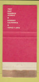 Matchbook Cover - Hearth Restaurant Downey CA WEAR 30 Strike