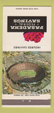 Matchbook Cover - Pasadena Federal Savings CA 30 Strike