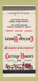 Matchbook Cover - Carriage Houses Cocoa Beach FL Fort Lauderdale 30 Strike