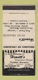 Matchbook Cover - Hewitt's Gourmet House Milwaukee WI 30 Strike