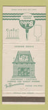 Matchbook Cover - Boder's Restaurant Mequon WI WEAR 30 Strike