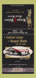 Matchbook Cover - Kings Palace Steak House Lisle IL WORN 30 Strike