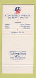 Matchbook Cover - United Bank of Arizona Tempe Mesa Yuma AZ 30 Strike