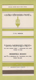 Matchbook Cover - Bank of Milwaukee Trust Brookfield Waukesha WI 30 Strike
