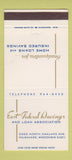 Matchbook Cover - East Federal Savings Milwaukee WI 30 Strike