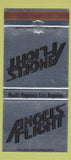 Matchbook Cover - Angels Light Los Angeles CA Hyatt Regency 30 Strike