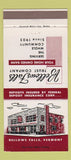 Matchbook Cover - Bellows Falls Trust Company VT 30 Strike