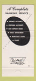 Matchbook Cover - Bellows Falls Trust Company VT 30 Strike